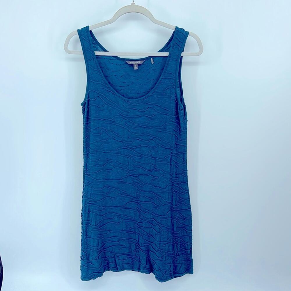 Toad & Co. textured sleeveless tank dress sz S